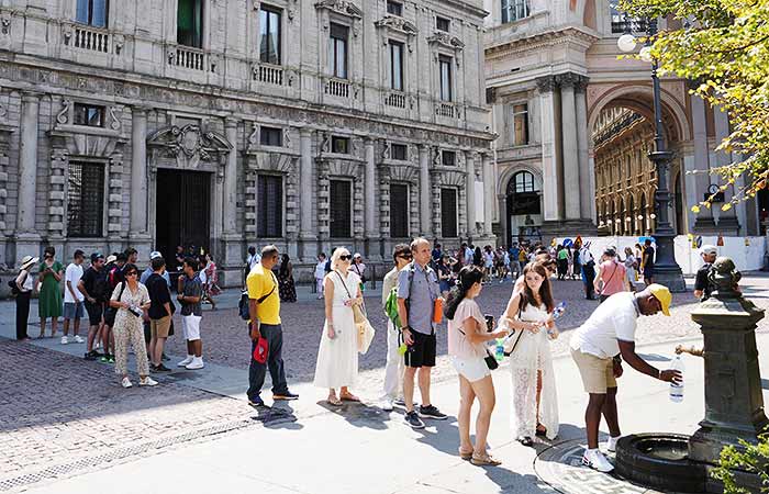 Милан установил исторический рекорд для среднесуточной температуры для августа