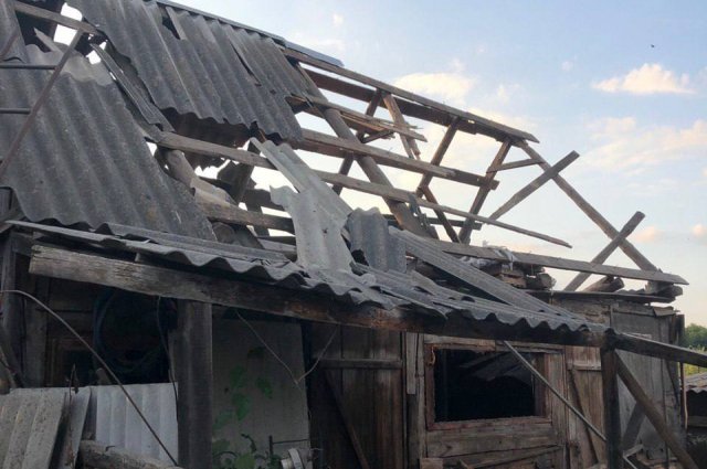 Дома жителей белгородского села Новая Таволжанка повреждены при атаке ВСУ