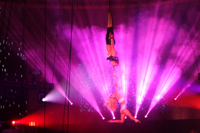 Гимнастка сорвалась с высоты на глазах у зрителей цирка в Барнауле