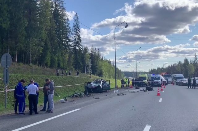 В Ленобласти завели дело по факту ДТП с фурой и группой велосипедисток