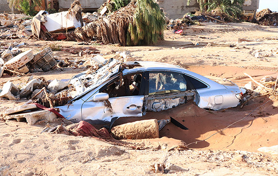 Спецрейс МЧС РФ доставил гумпомощь в пострадавшую от наводнения Ливию