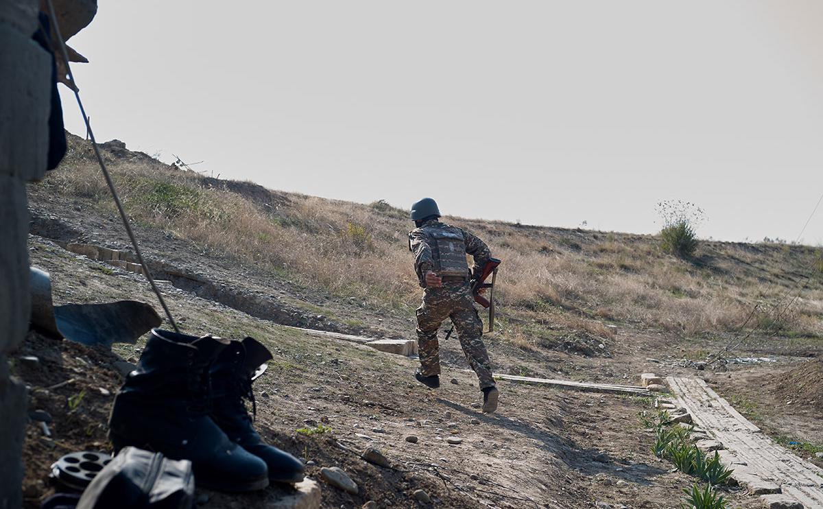 Минобороны Карабаха сообщило об обстреле по всей линии соприкосновения