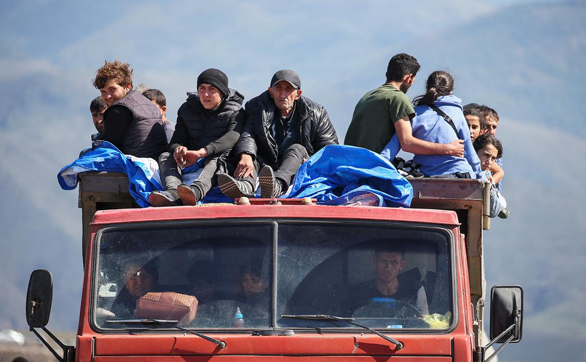 Почти 100 тыс. жителей Нагорного Карабаха переехали в Армению