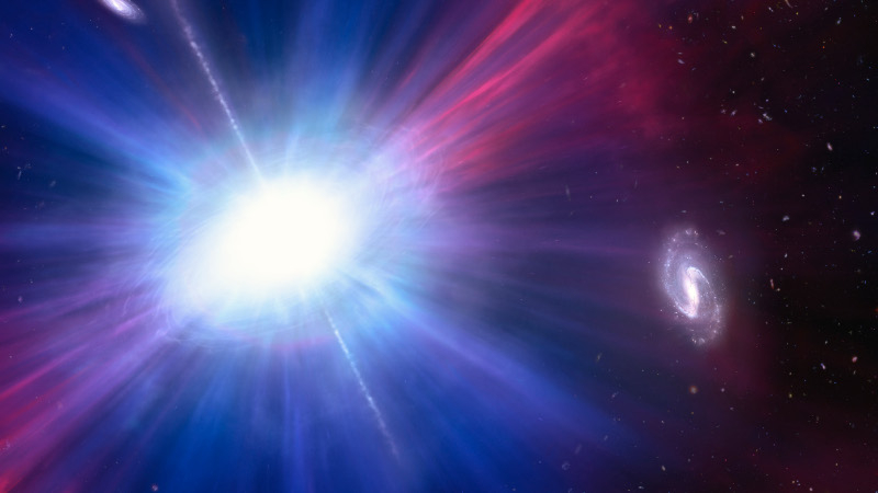 Телескоп «Хаббл» запечатлел загадочный межгалактический взрыв, который астрономы не могут объяснить