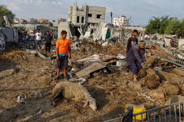Число погибших при израильских ударах по Газе выросло до 1,1 тыс. человек