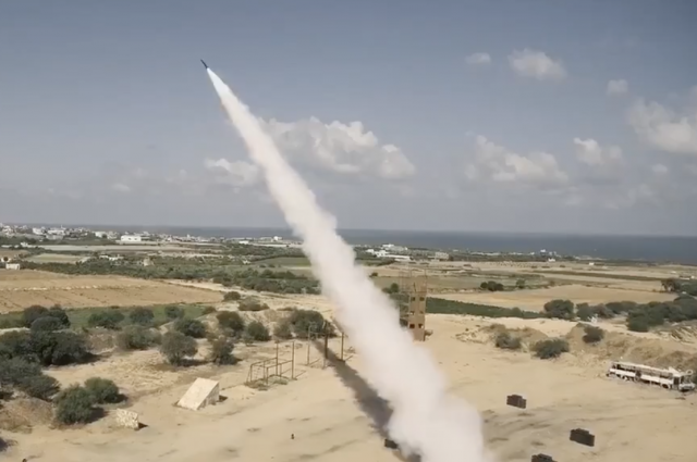 Боевое крыло ХАМАС выпустило 50 ракет по Сдероту в Израиле