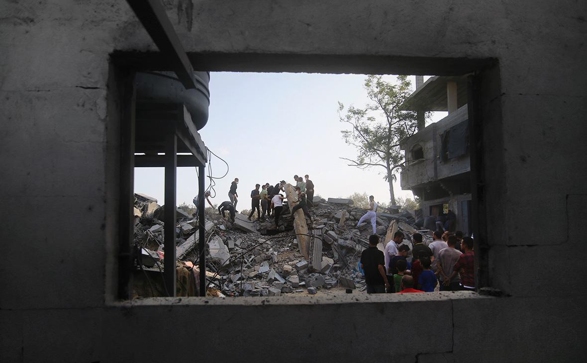 Израиль объявил о масштабных ударах по объектам ХАМАС в секторе Газа