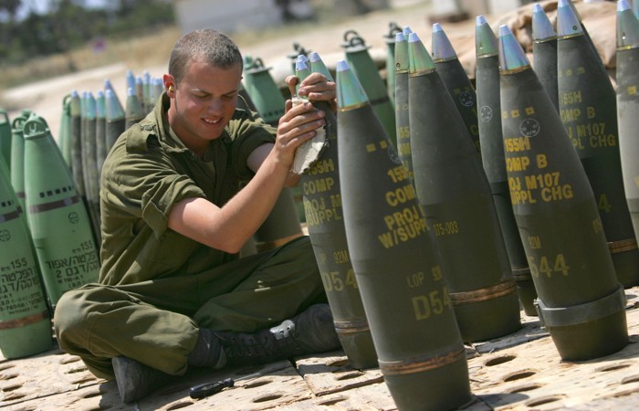 Axios сообщил о возможной отправке Израилю 155-мм снарядов, предназначавшихся Украине
