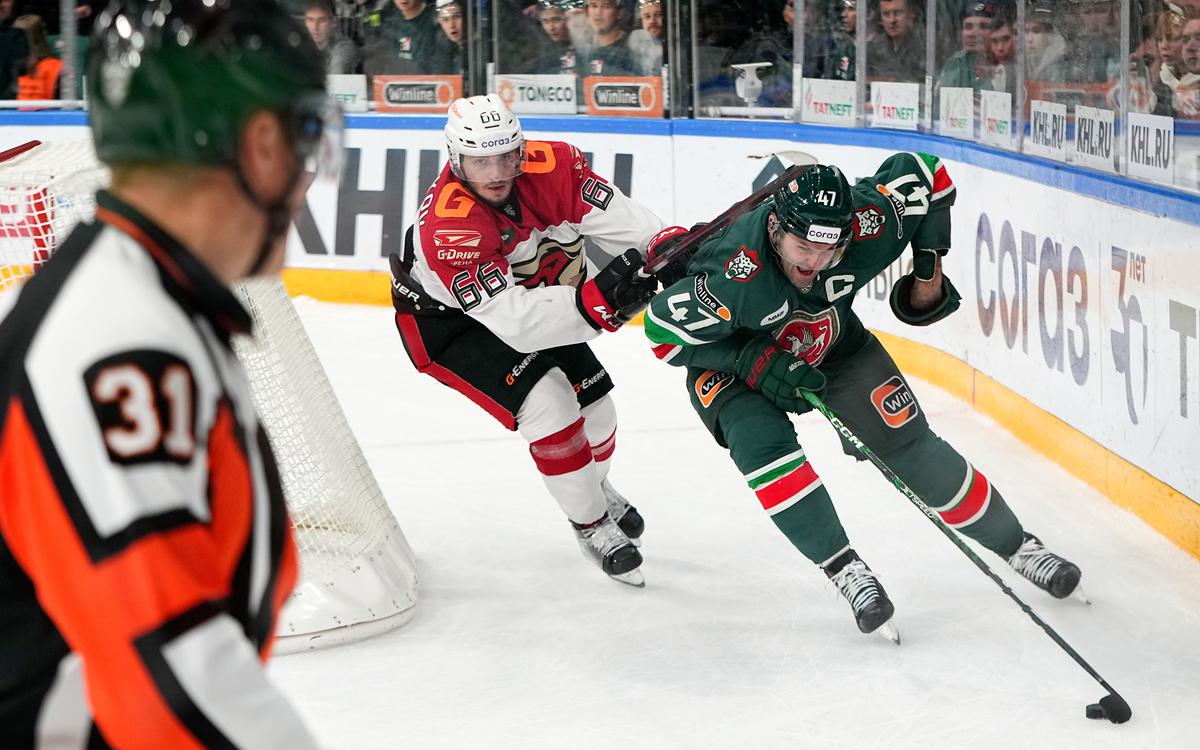 «Ак Барс» выиграл пятый подряд матч у «Авангарда» в КХЛ
