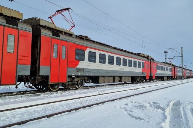 В Саратовской области загорелась электричка