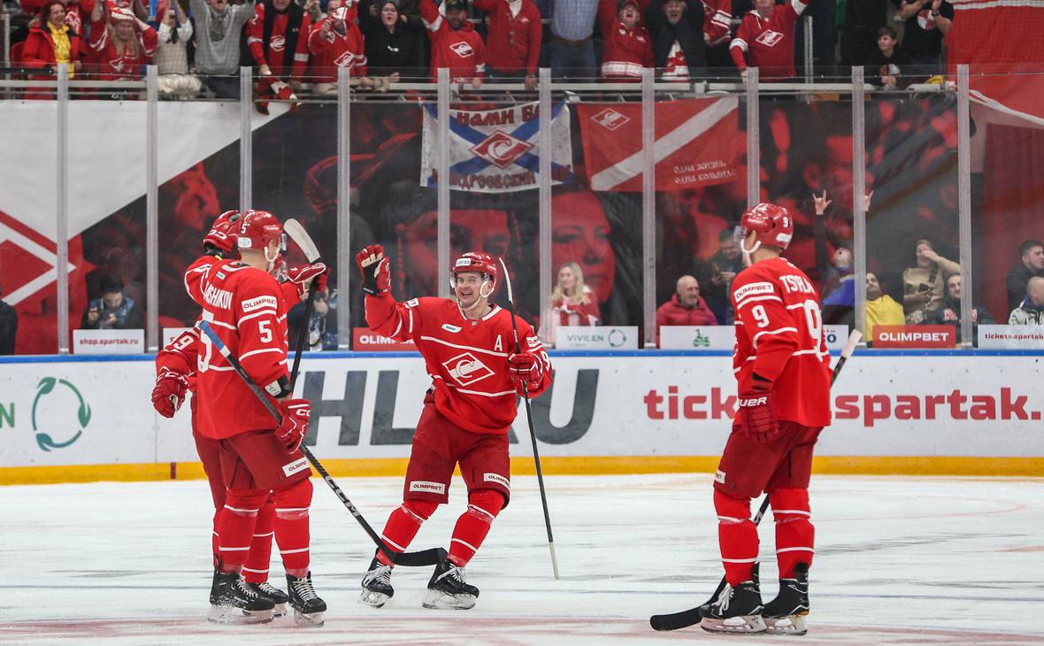Голдобин повторил рекорд «Спартака» и помог клубу вернуться в лидеры КХЛ