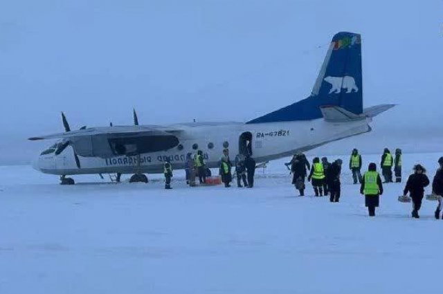 Пассажирский самолет Ан-24 «промахнулся» мимо посадочной полосы в Якутии