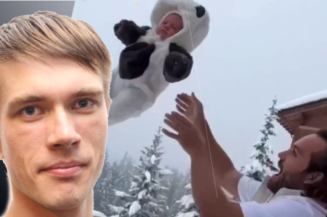 Блогер Косенко, бросивший в снег младенца, извинился перед подписчиками