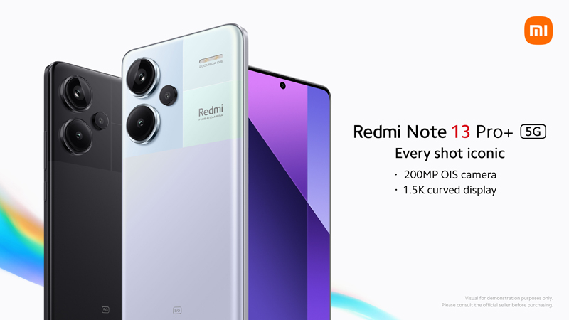 Стартовали глобальные продажи смартфонов Redmi Note 13 5G и Redmi Note 13 Pro+ 5G