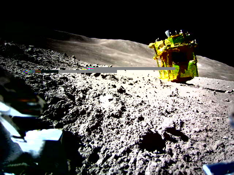 Японский модуль SLIM сел на Луну вверх ногами — у него отказал один из двигателей