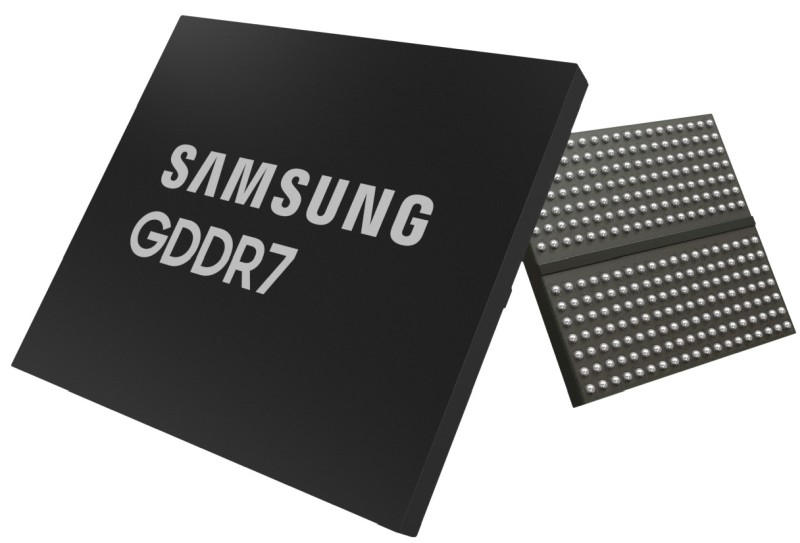 Samsung в феврале расскажет о самой быстрой в мире памяти GDDR7 — в 1,8 раза быстрее GDDR6X