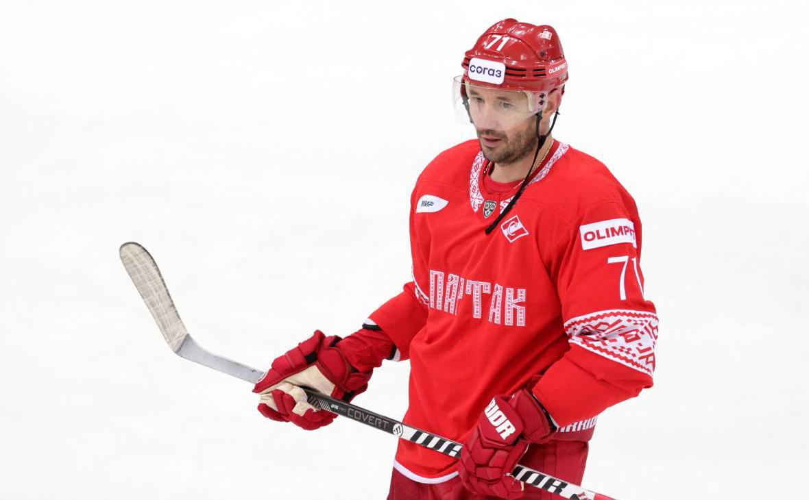 «Спартак» после поражения не взял Ковальчука на третий матч плей-офф КХЛ