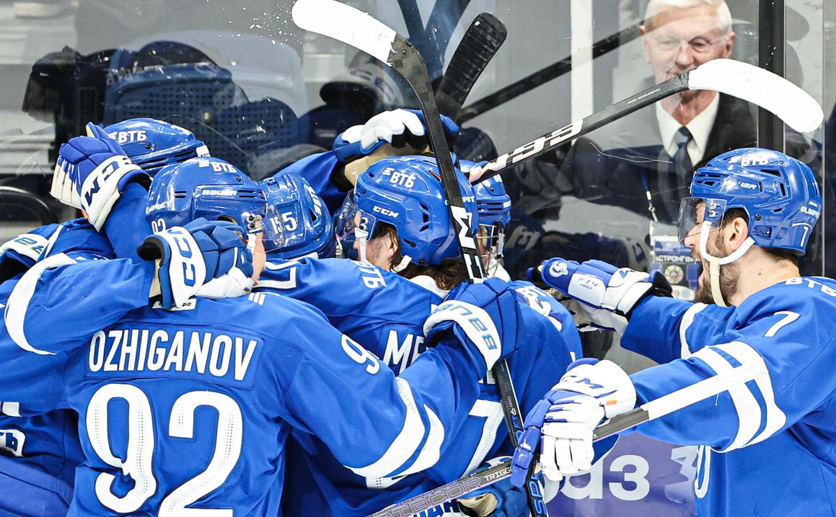«Динамо» вырвало третью победу в серии первого раунда плей-офф КХЛ