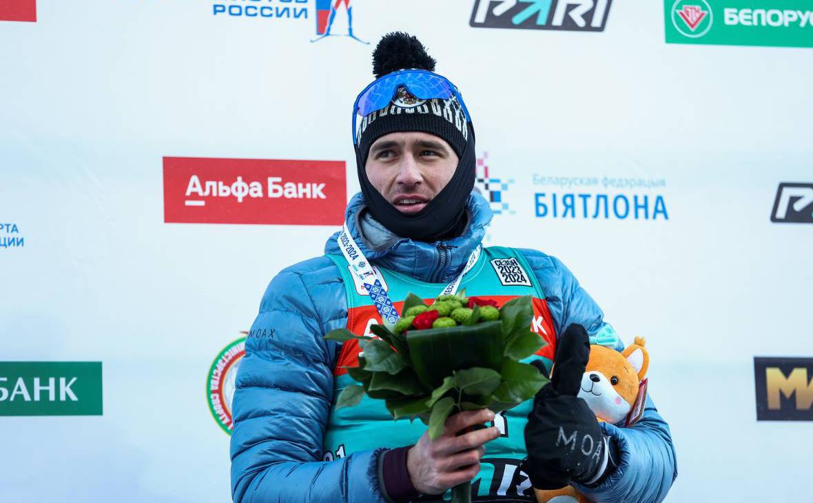 Биатлонист Карим Халили выиграл спринт на чемпионате России
