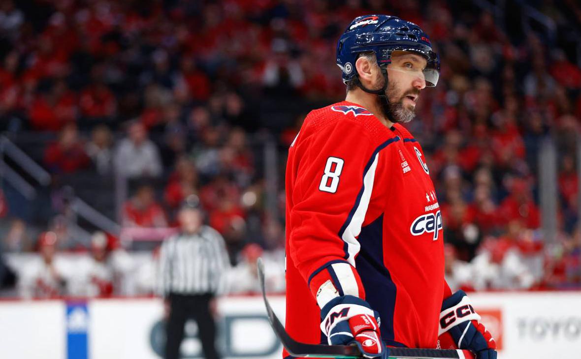 Забившего семь голов Овечкина признали лучшим игроком недели в НХЛ