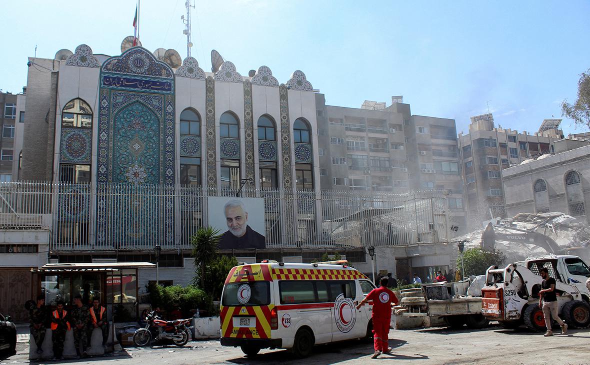 Израиль назвал целью удара по Сирии соседнее с консульством Ирана здание