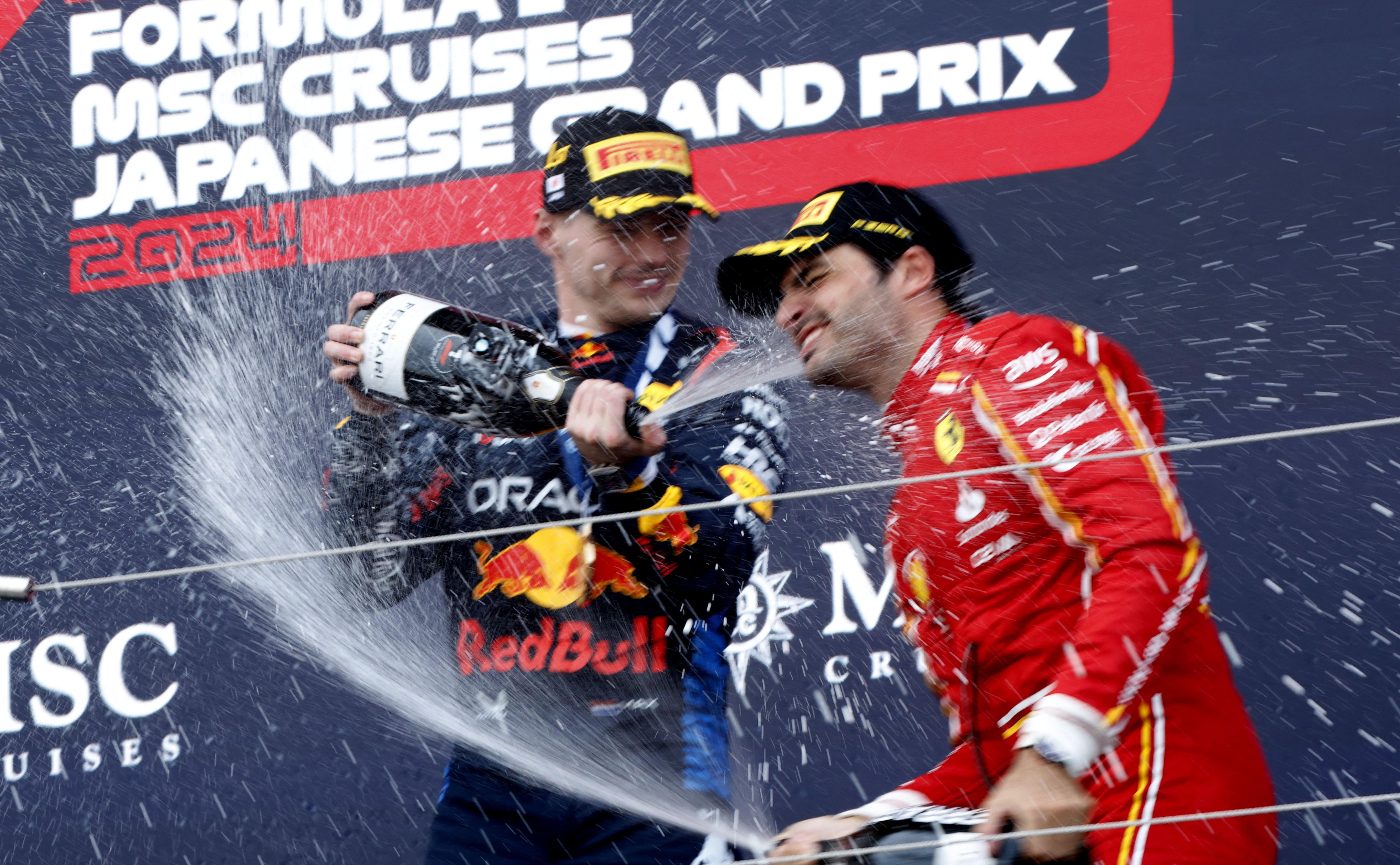 Ферстаппен в третий раз подряд выиграл Гран-при Японии «Формулы-1»