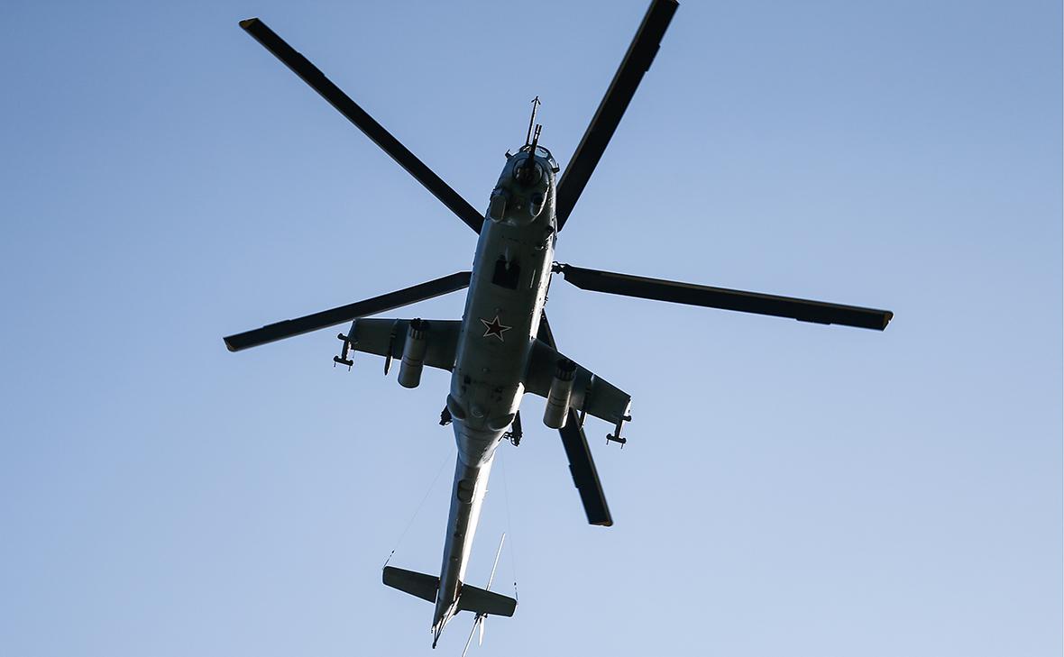 Около Крыма упал вертолет Ми-24
