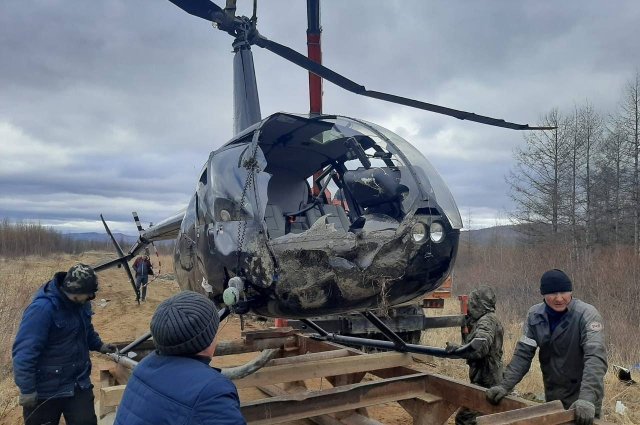 В Забайкалье завели уголовное дело по факту крушения вертолета
