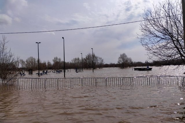 В Оренбурге затопило ЖК «Гранд парк»