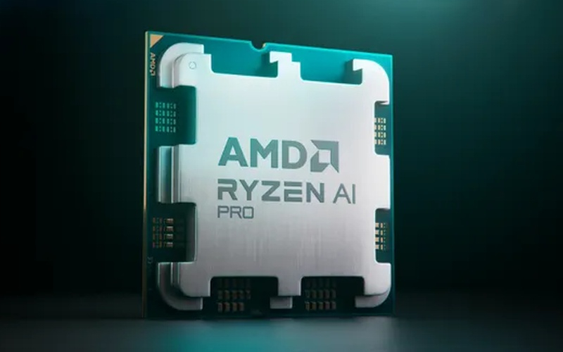 AMD представила процессоры Ryzen Pro 8000 для рабочих ноутбуков и ПК с прицелом на ИИ