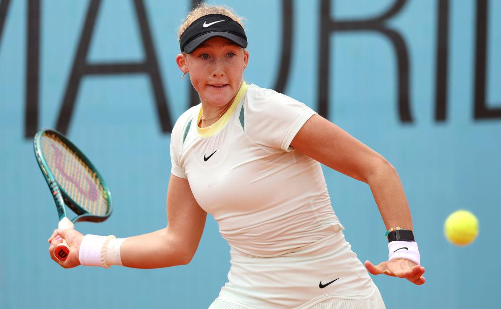 Мирра Андреева одержала вторую подряд волевую победу на турнире в Мадриде