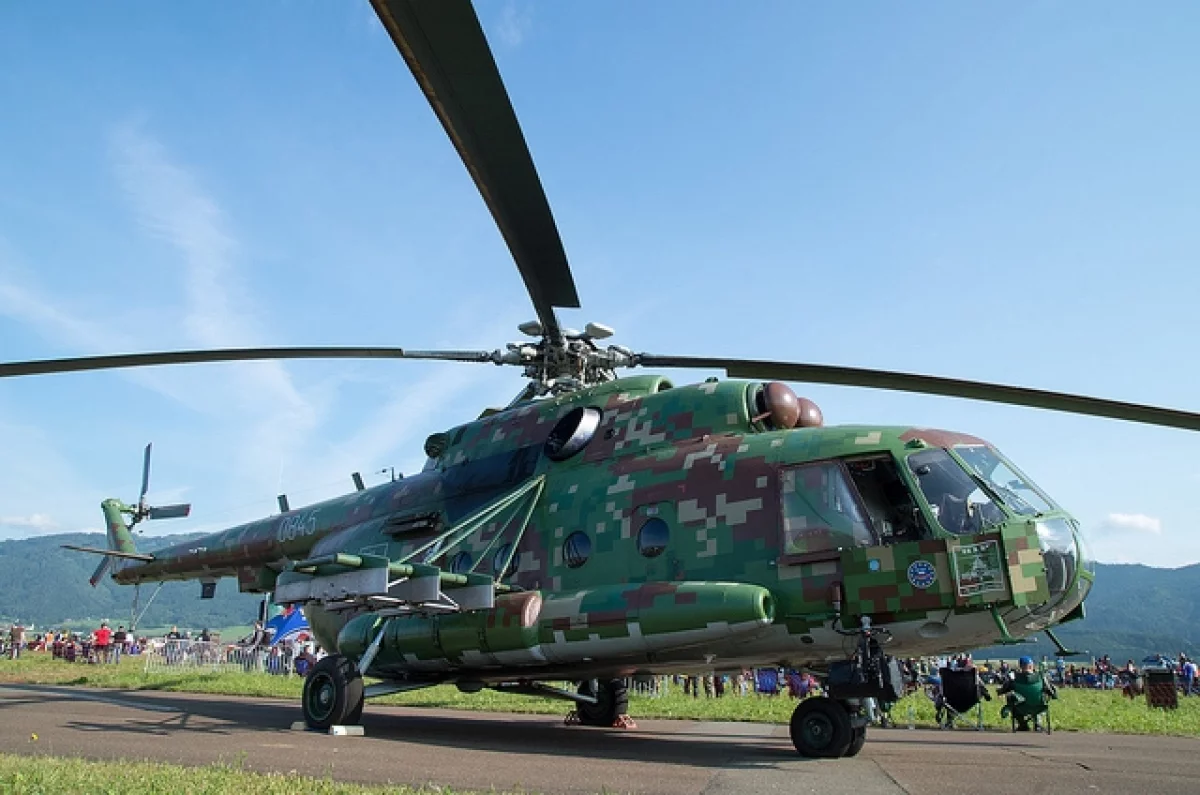 Вертолет Ми-17 потерпел крушение в штате Боливар в Колумбии