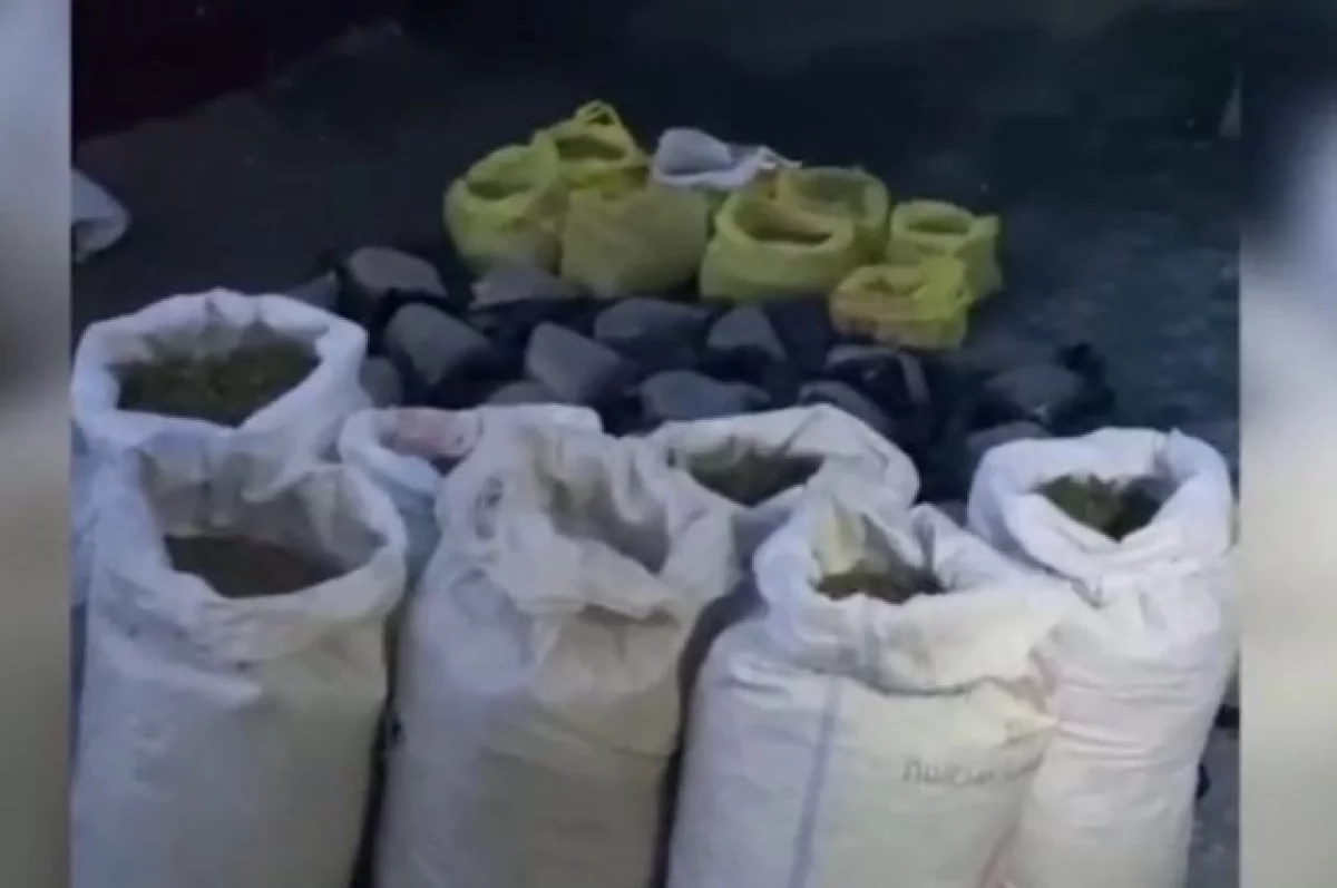 Полицейские изъяли у безработного жителя Бурятии 75 кг марихуаны
