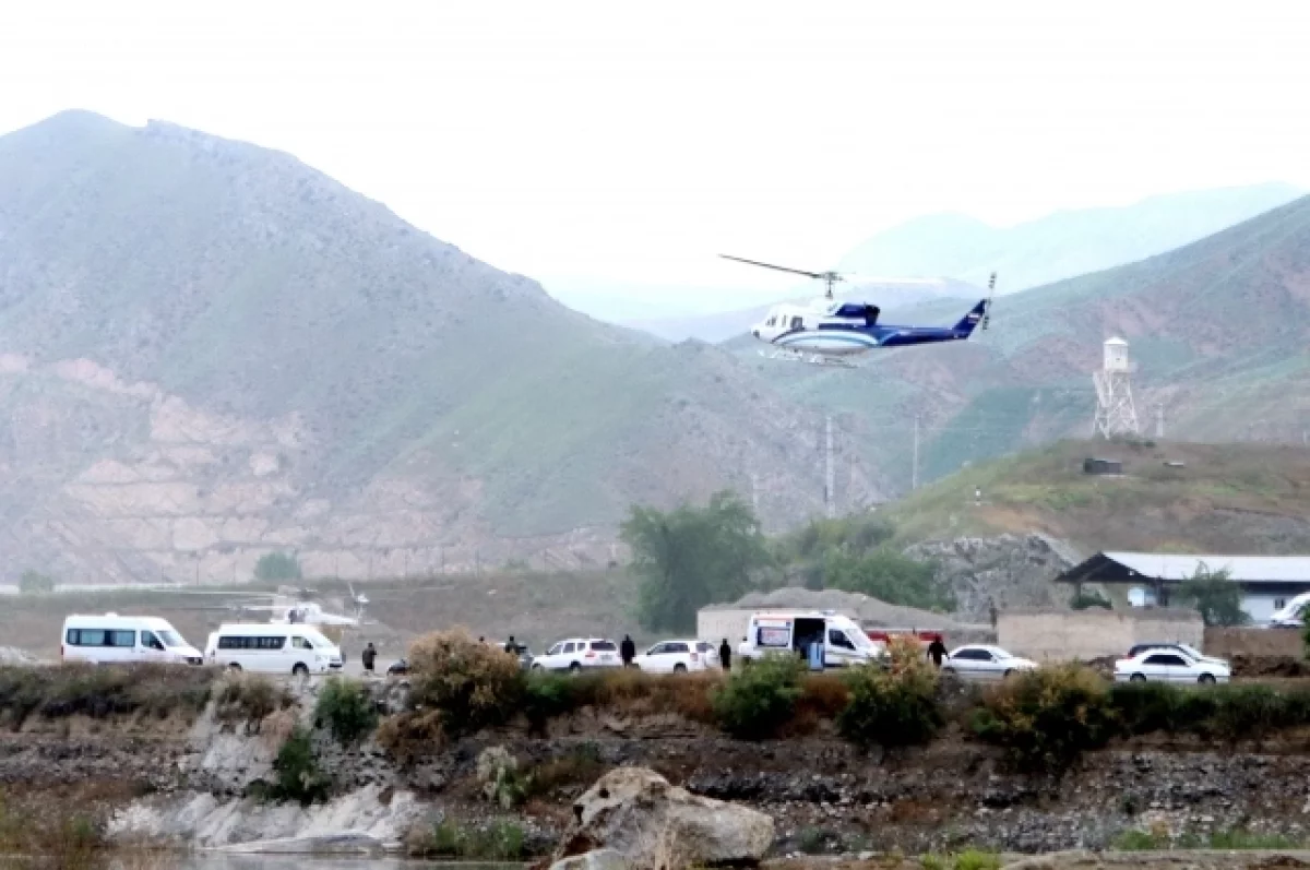Тела погибших при крушении вертолета с Раиси доставили в иранский Тебриз