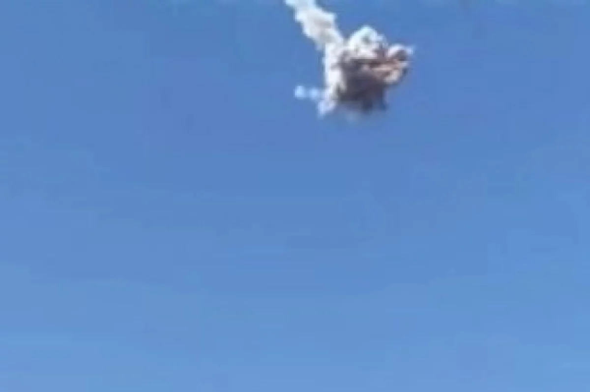 Момент уничтожения французской ракеты SCALP-EG над Луганском попал на видео