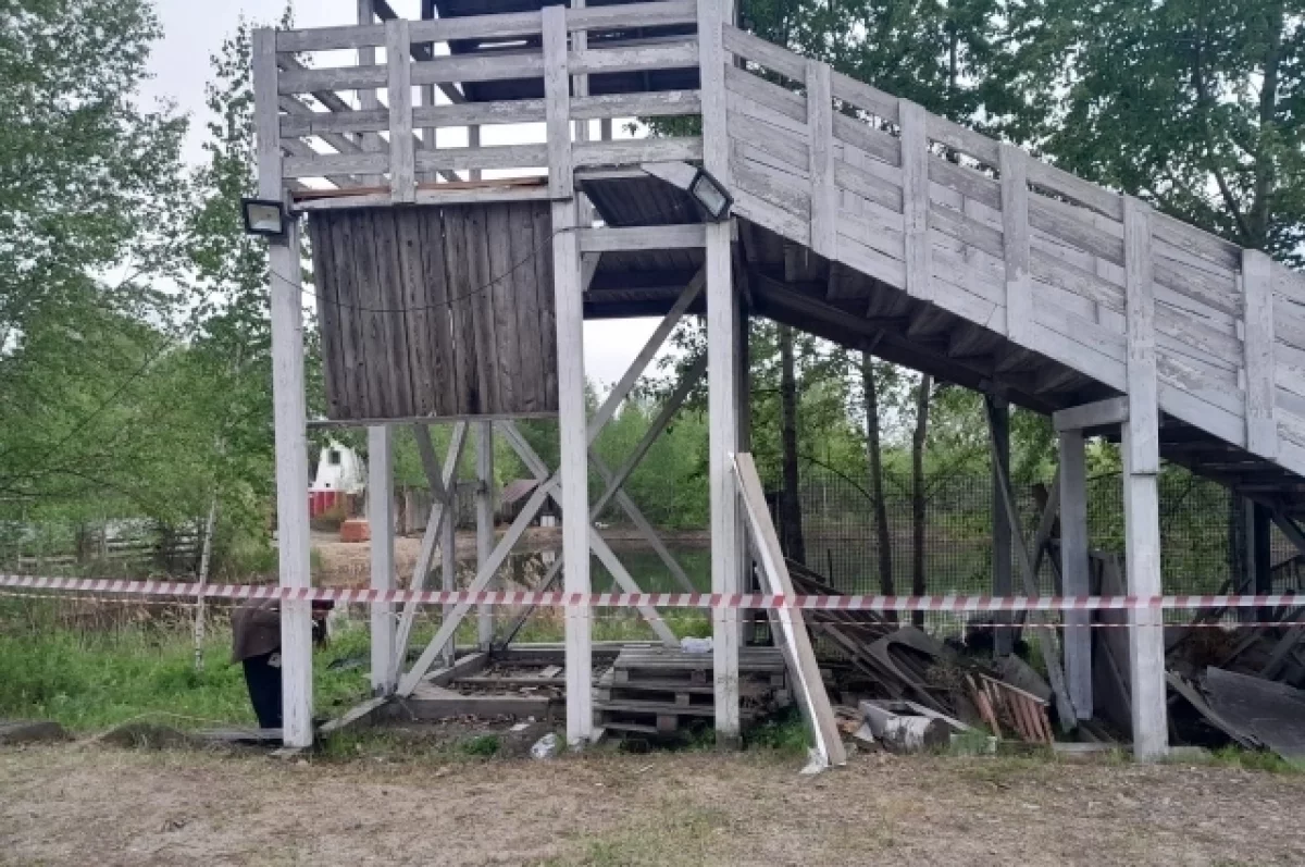 Семь человек пострадали, упав с 8-метровой горки на свадьбе в Биробиджане