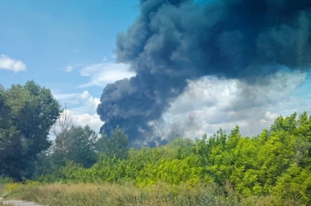 ВСУ сожгли главный собор мужского монастыря возле Суджи под Курском