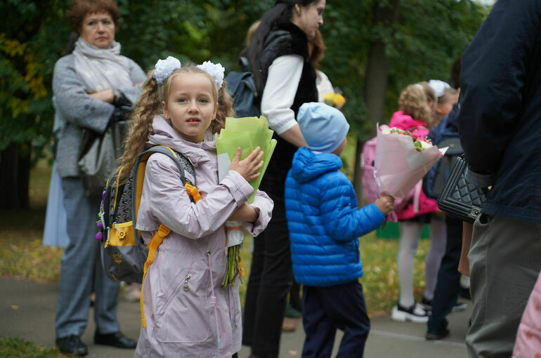 Московским школьникам пообещали комфортную погоду 2 сентября