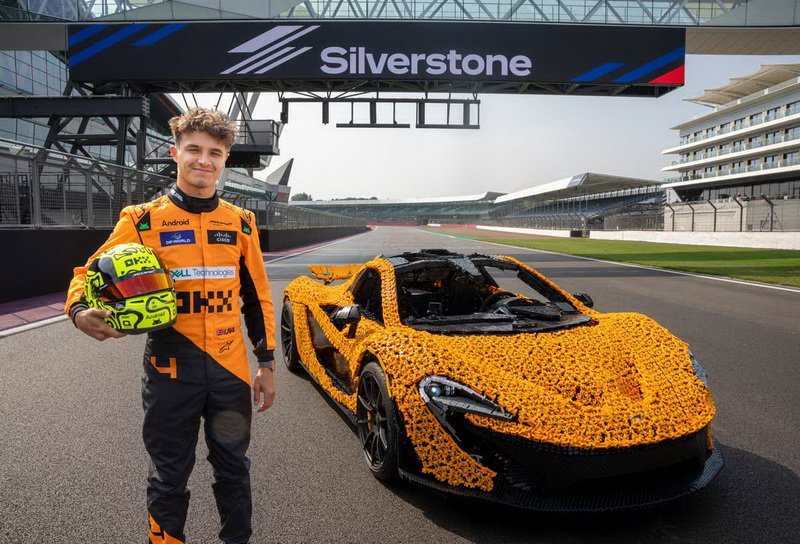 Из 342 817 деталей LEGO построили полноразмерный McLaren P1 — он может разгоняться до 64 км/ч