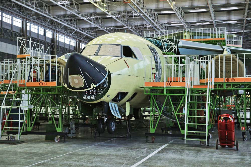 В Воронеже собрали первый Ил-112