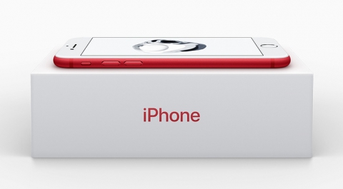 Apple выпустила красный iPhone 7 и новый iPad