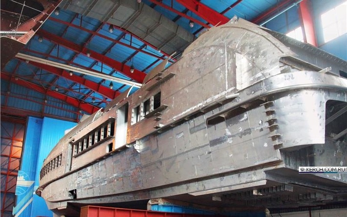 Керченский «Залив» ведет строительство третьего теплохода проекта А145
