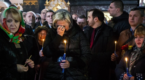 Дениса Воронекова похоронили в Киеве