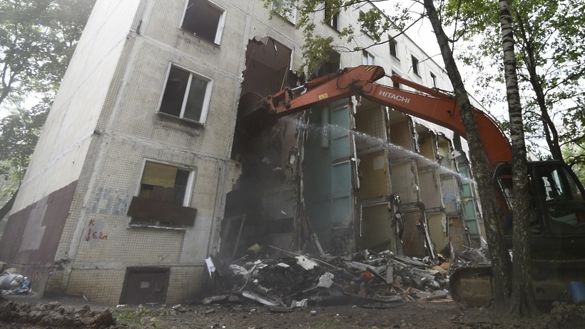 В Москве компенсируют потери бизнеса от сноса пятиэтажек