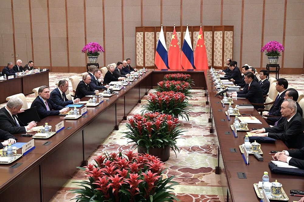 Песков рассказал подробности переговоров Путина в Китае
