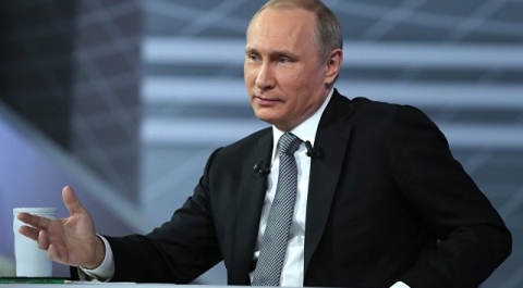 Кремль назвал дату "Прямой линии" с Владимиром Путиным