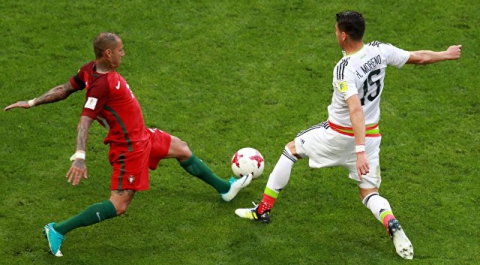Португалия и Мексика сыграли вничью на Кубке конфедераций