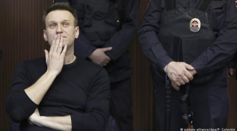 В Москве задержан Алексей Навальный
