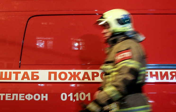 Пожарные локализовали возгорание в подвале воинской части на юго-западе Москвы 