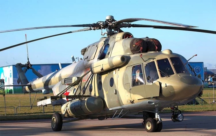 Министерство обороны РФ досрочно получило новую партию военно-транспортных вертолетов Ми-8МТВ-5